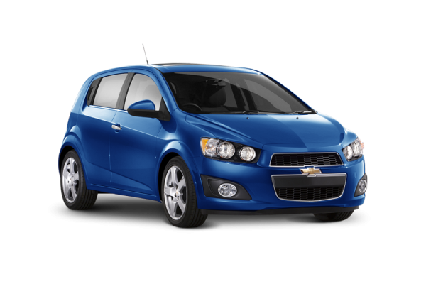 Chevrolet Aveo: хэтчбек Ярко-синий